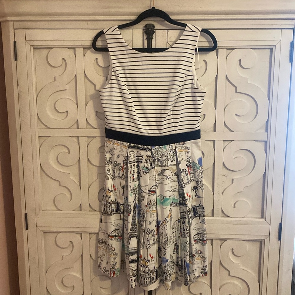 Paris Cityscape Dress